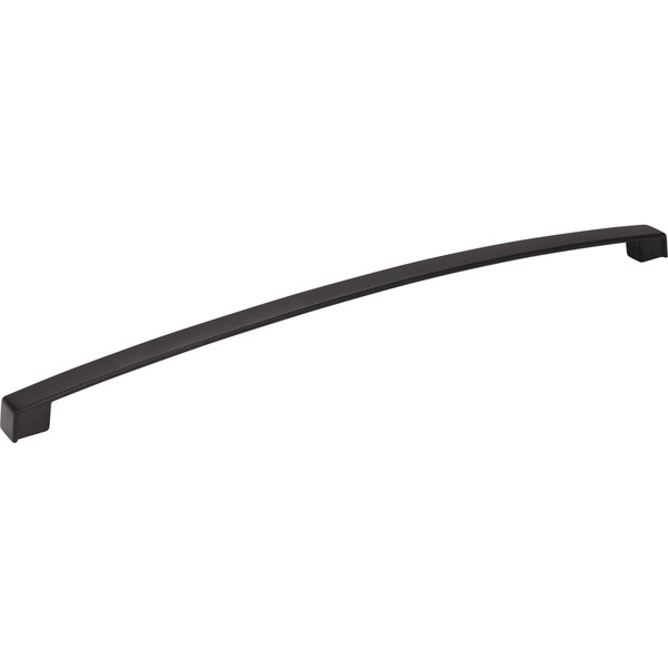 Jeffrey Alexander 320 mm Center-to-Center Matte Black Merrick Cabinet Pull 549-320MB - main
